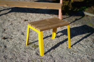 Tabouret en bois économique LAUNAC.