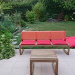 A1 banc 3pl BA130 ensemble avec tabouret