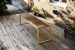 Banquette bois extérieur LOPIGNA