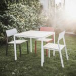 E2 Table carrée bois LCR615