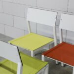 E2 chaise LCR127 HPL et tissu