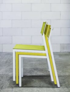 E2 Chaise LCR128 tissu