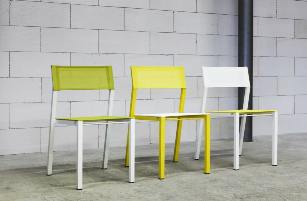 E2 Chaise LCR128 tissu