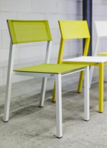 E2 Chaise LCR128 tissu
