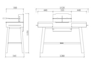 F1 Brasero Grill GRL104
