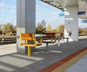 Fauteuil avec accoudoirs 1 pied MAYENNE (6)