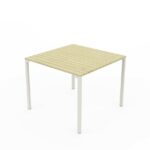H1 table carrée bois LBS610