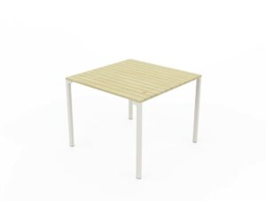 H1 table carrée bois LBS610
