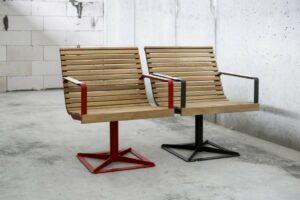 I Fauteuil avec accoudoirs LP375