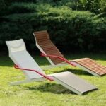 A1 chaise longue bois LAL455