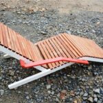 A1 chaise longue bois LAL455
