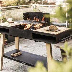 Large barbecue avec tables CASALTA