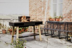Large barbecue avec tables CASALTA