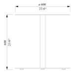 SP210 table diam 60cm