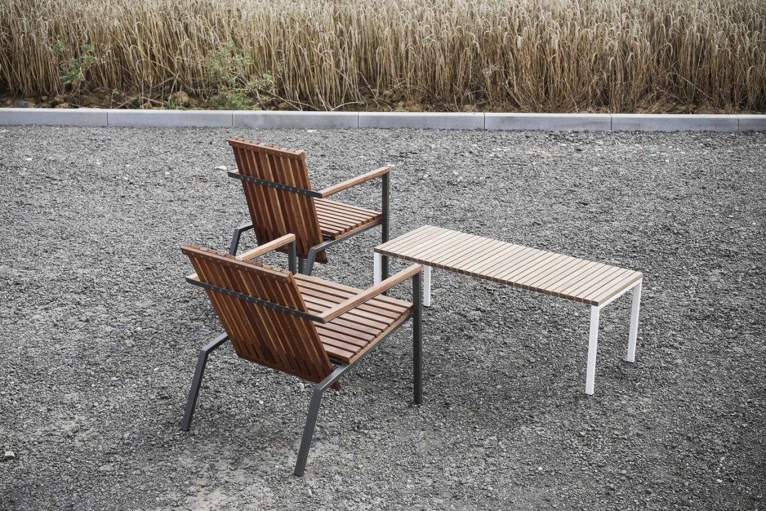 Table basse en bois outdoor ALATA