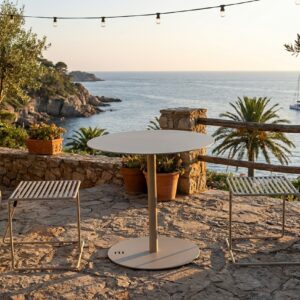 Table de terrasse diamètre 800mm ZIGLIARA