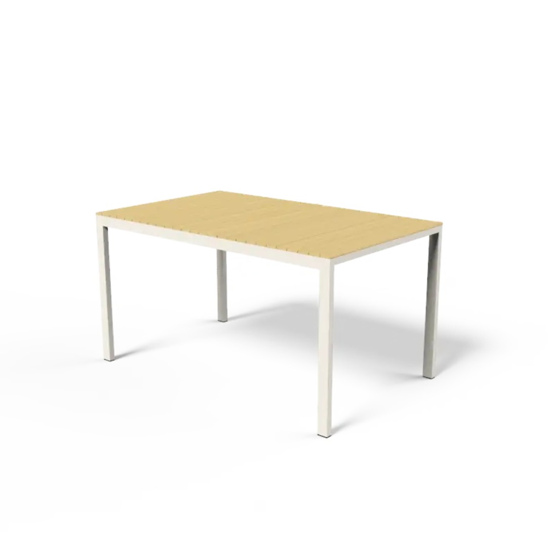 Table résistante bois outdoor L1400mm REZZA