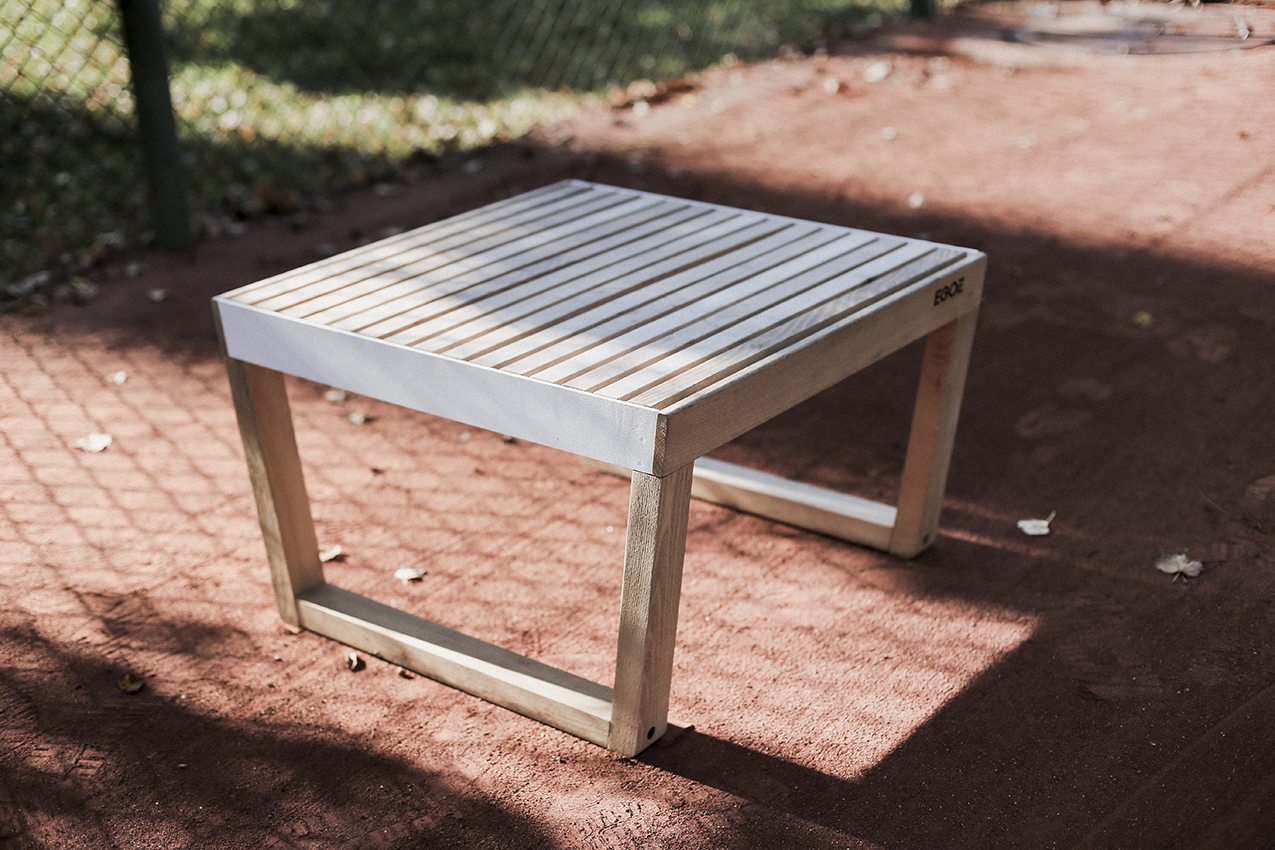 Tabouret bois pour jardin BASTELICA