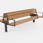 U1-350 banc double bois égoé