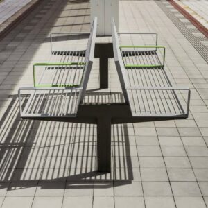 Banc double tout acier CRAON