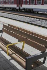 U1-450 banc double long bois VALLET 2150mm..