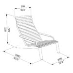 A1 LAL325 transat bois-aluminium