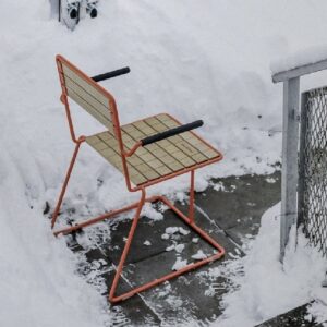 Chaise robinier avec accoudoirs TOX