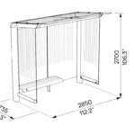 Collection X2-210L-SS abribus_