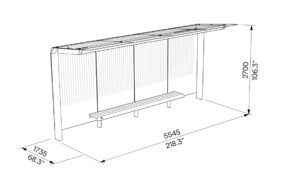 Collection X2-400-SS abribus_