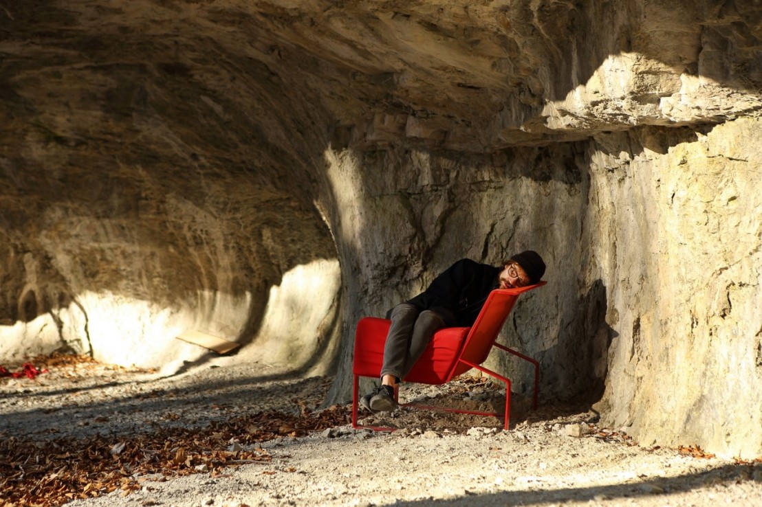 Fauteuil confortable outdoor en tissu MANSO (4)