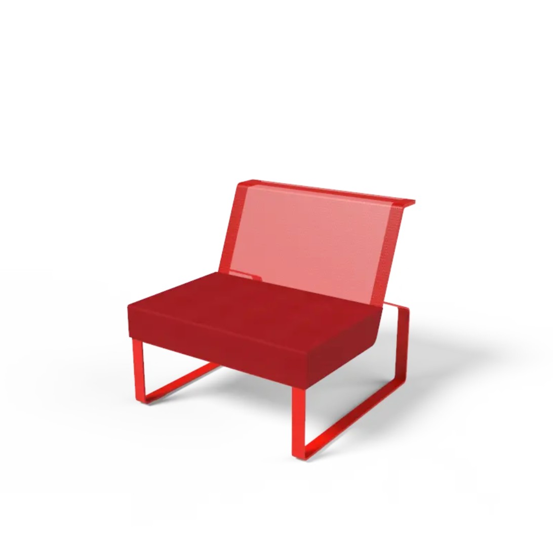 Fauteuil de jardin épuré MAZZOLA