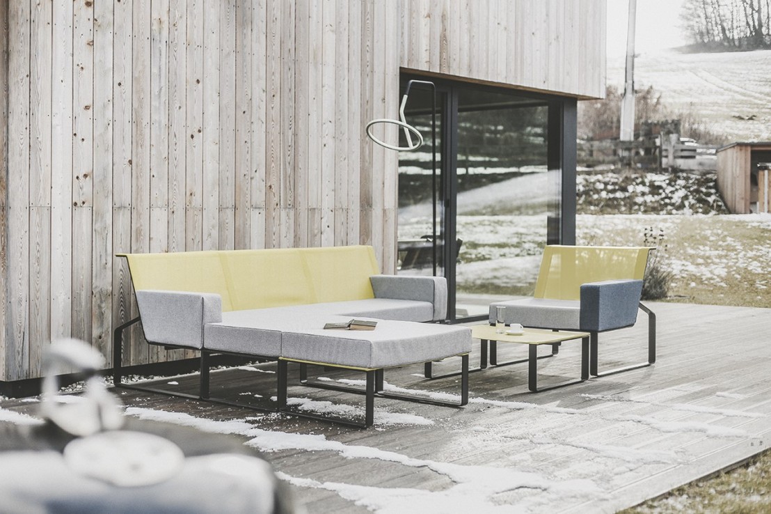 Fauteuil extérieur accoudoir gauche MERIA