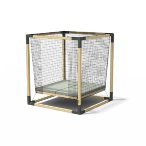 Lit suspendu dans Pergola CUCURRON