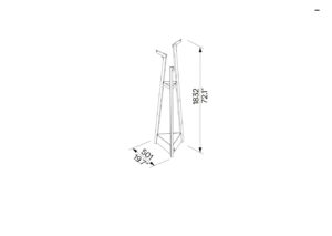 Porte manteaux outdoor LAMA