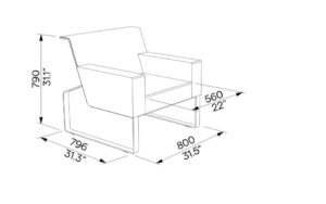 R1 Fauteuil MO110