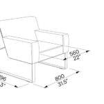 R1 Fauteuil poche avant MO1101