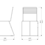 T1 Chaise acier KL100