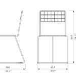 T1 chaise bois KL103