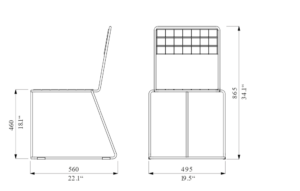 T1 chaise bois KL103