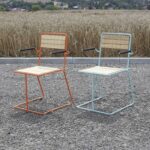 T1 chaise bois avec accoudoirs KL104