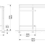 Collection X1-200L-SS abribus