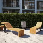 62305 chaise longue avec table VEST