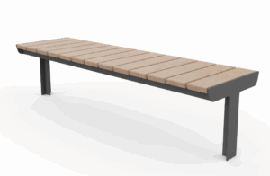 Banc droit sans dossier PONTCHÂTEAU.