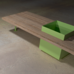 Holm Banquette jardinière 61807