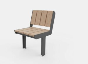 Fauteuil bois compact SOUDAN.