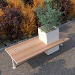 Holm Banquette jardinière 61808
