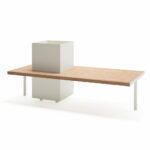 Holm Banquette jardinière 61808
