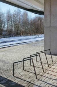 Support vélos avec caoutchouc de protection ALLONNES (4)