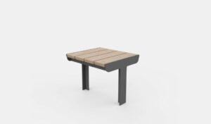 Tabouret en bois compact CHALLES.