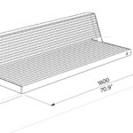 U2-306 banc muret